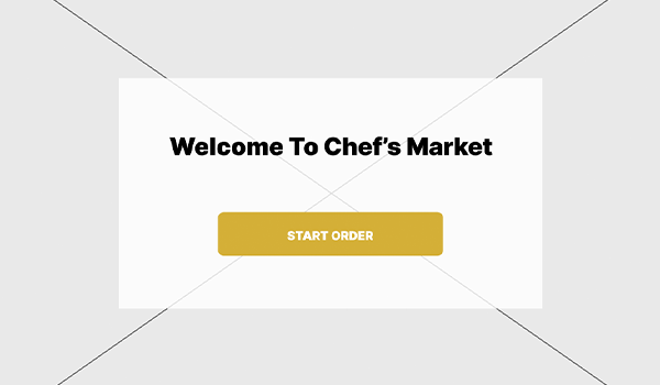 Chefs tablet ordering